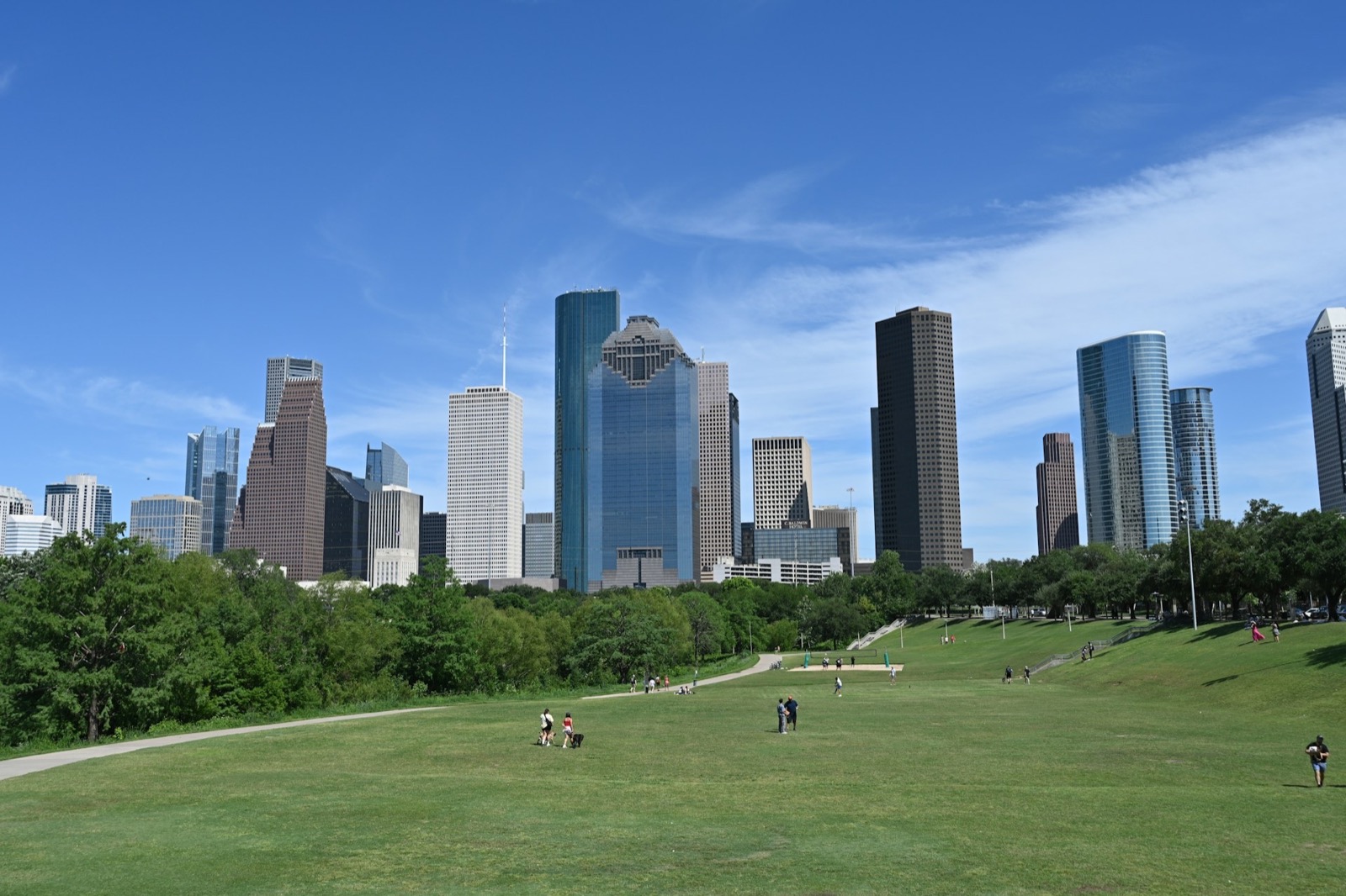 Houston commercial skyline